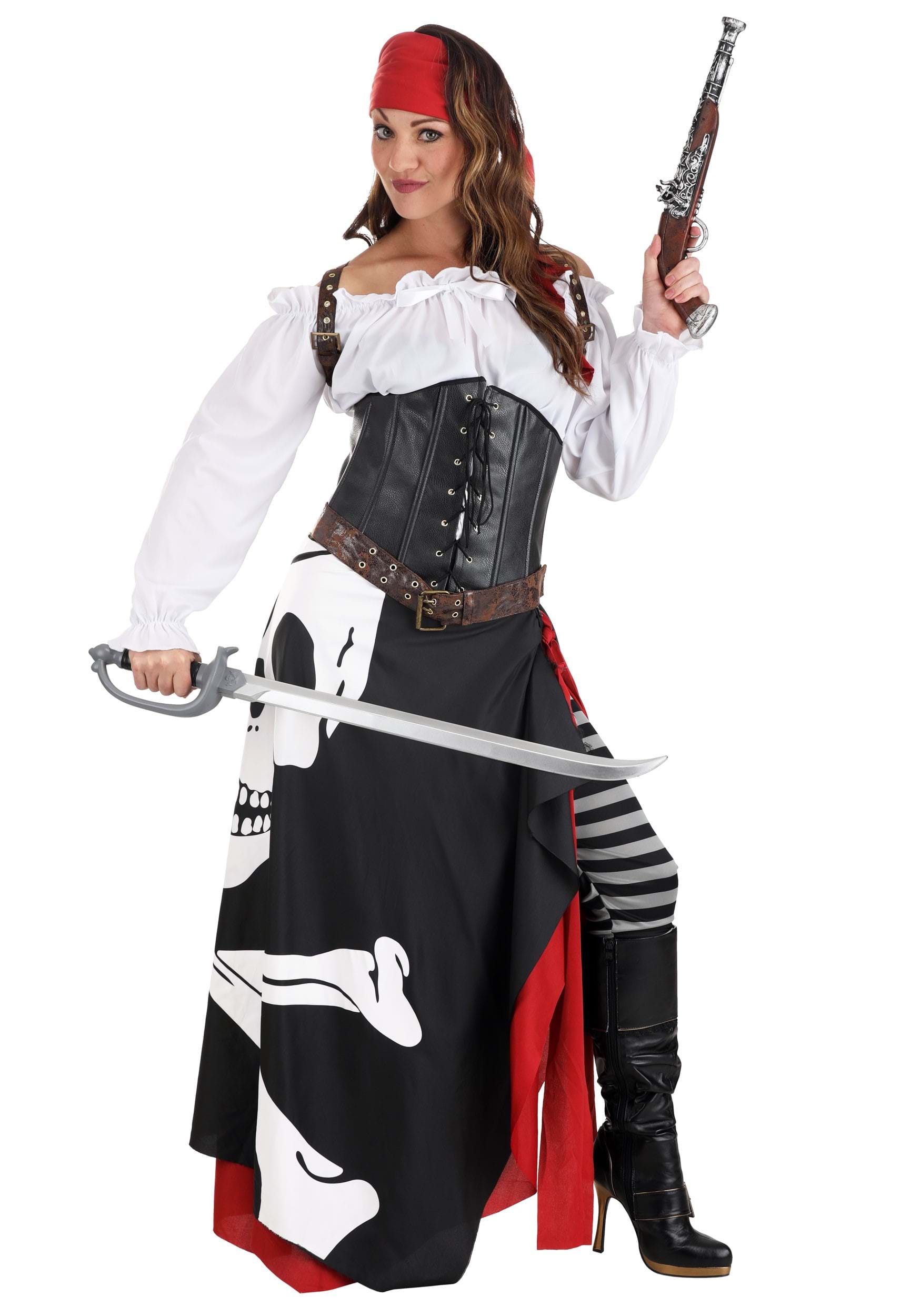 California Costumes Men's Adult Rogue Pirate Pirate Cutlass Bundle X-LARGE 