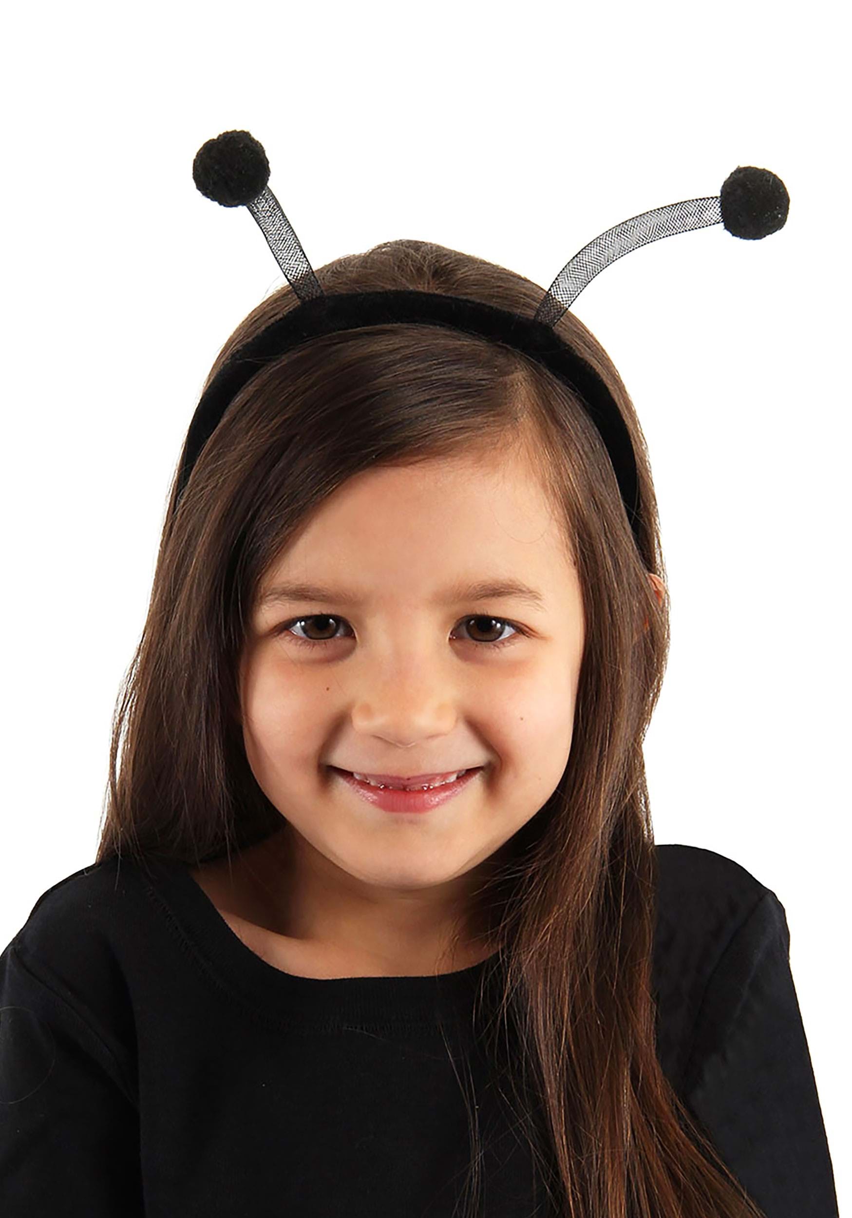 Black Bug Antennae Headband Costume Accessory