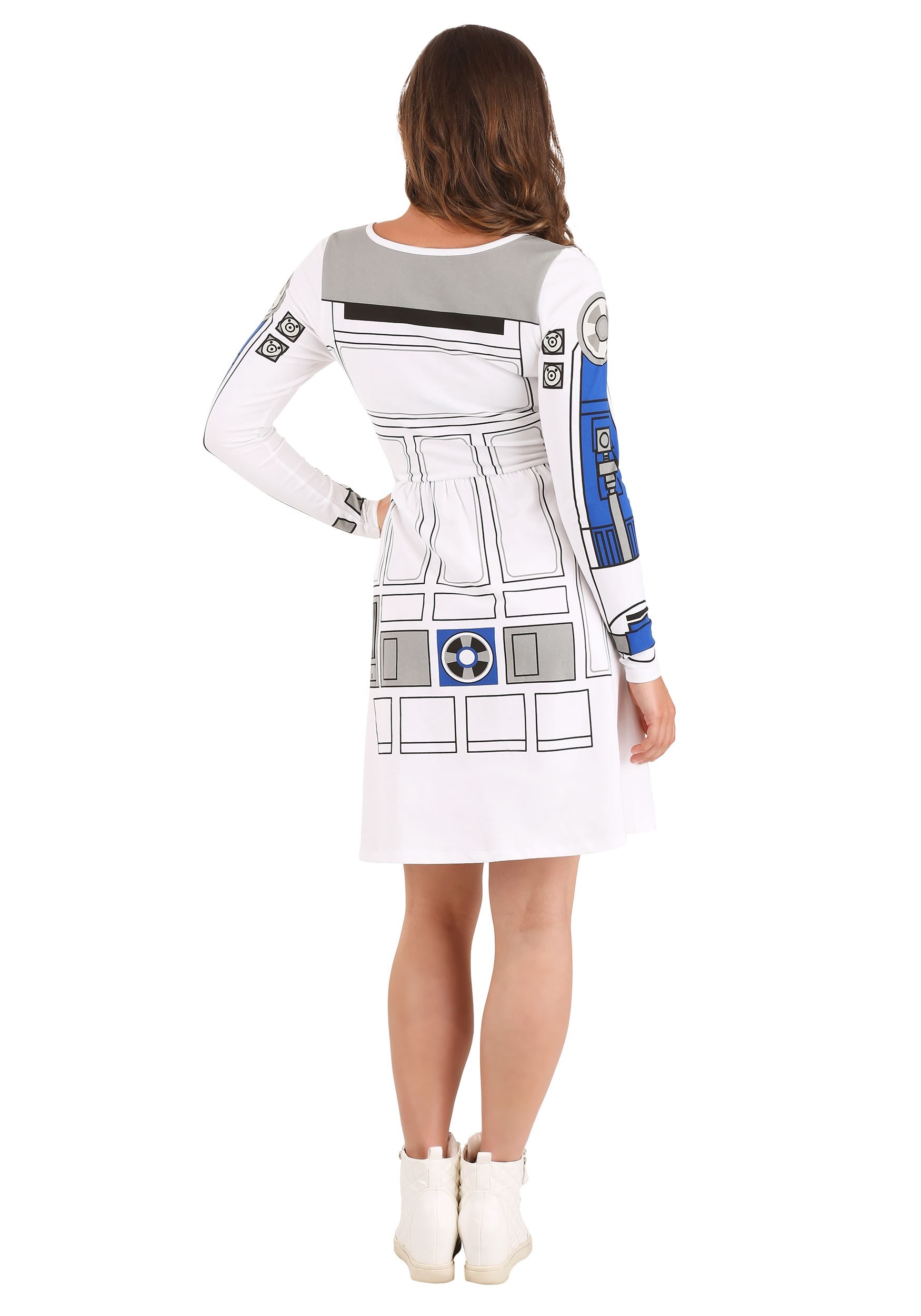 Star Wars I Am R2D2 Skater Dress Women's Costume