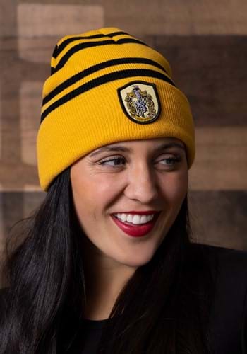 Knitted Hogwarts Hufflepuff Hat | Harry Potter Accessories