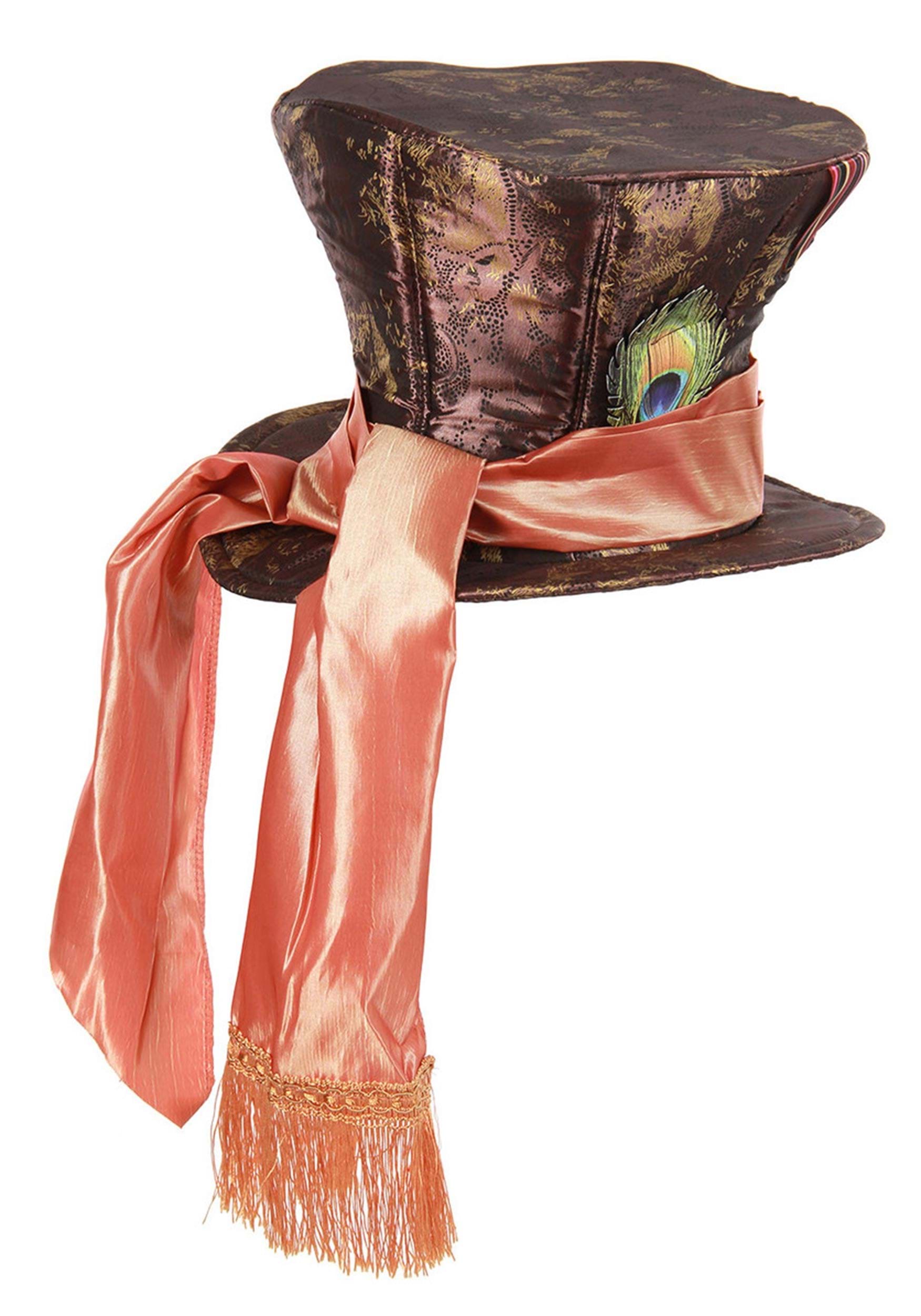 Deluxe Mad Hatter Costume Hat , Made By Us Costume Accessories