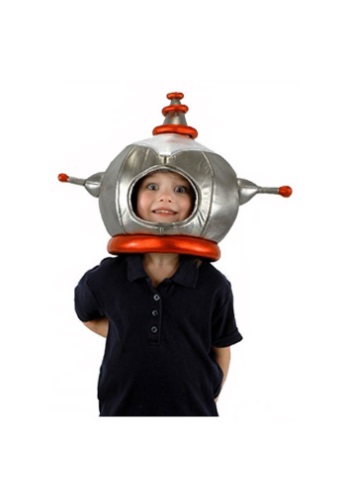 Kid's Space Robot Costume Hat Accessory