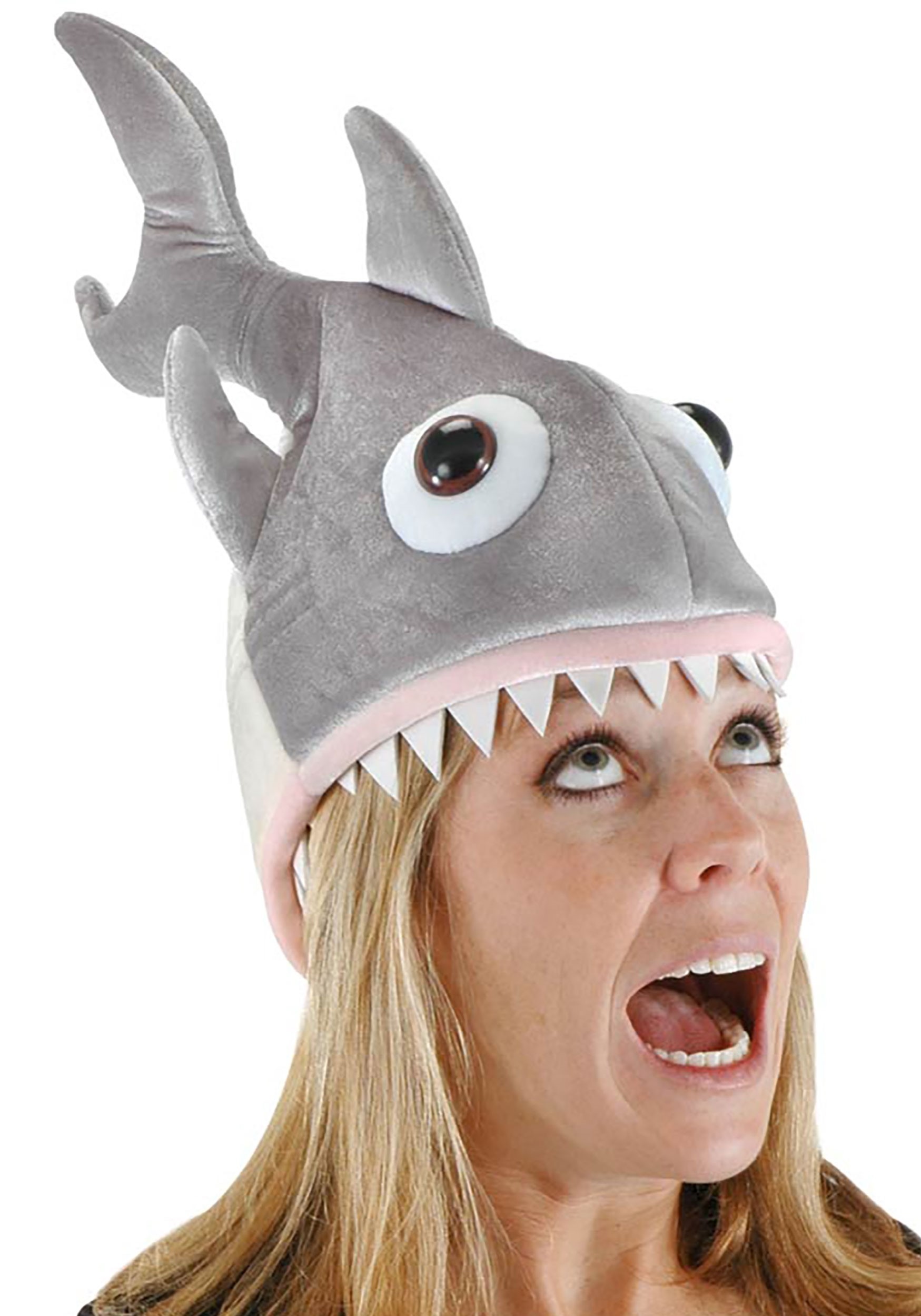 Deluxe Plush Shark Hat