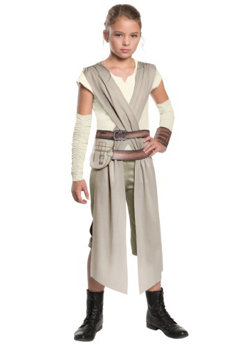 Child Classic Star Wars The Force Awakens Rey Costume