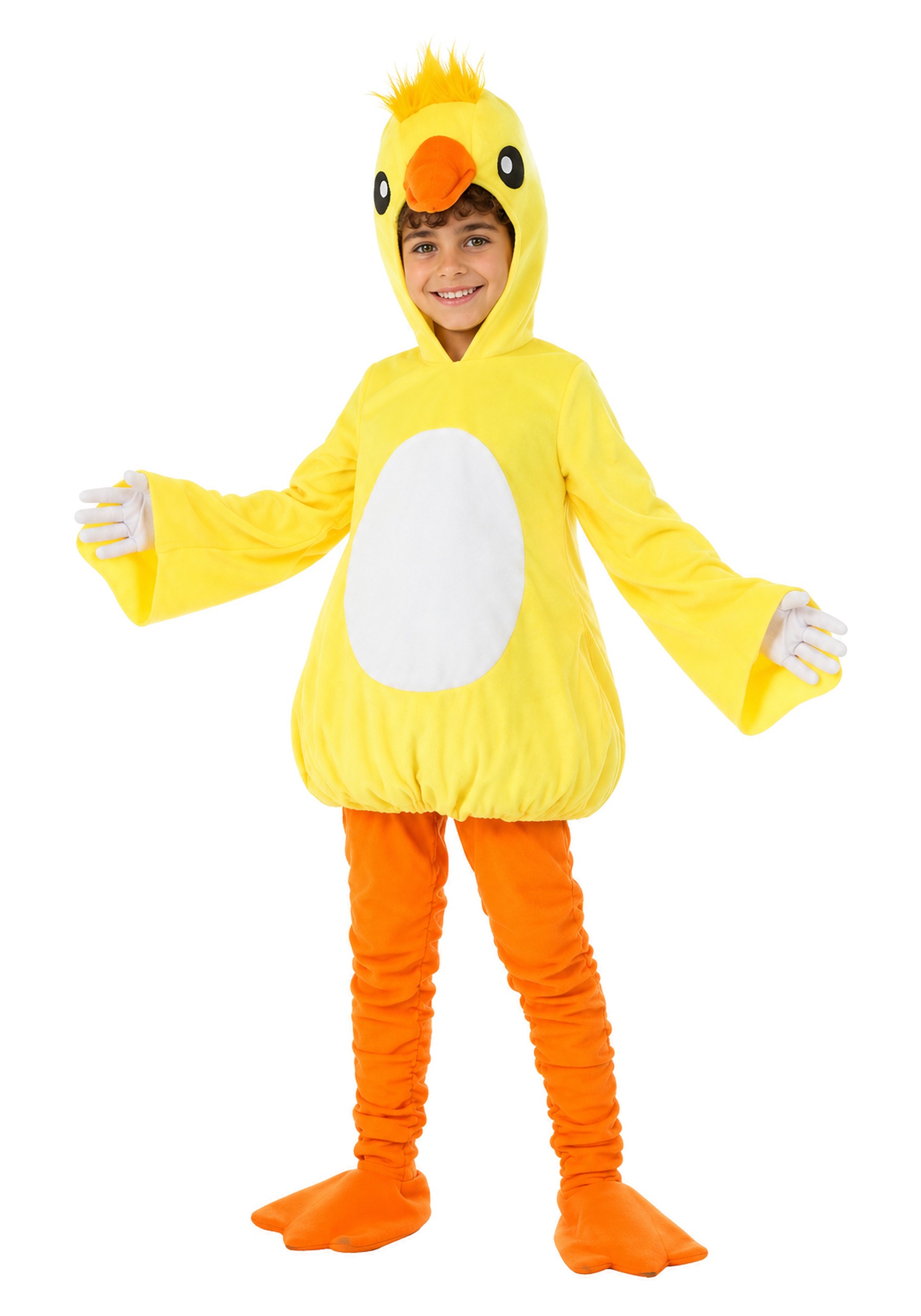 Child Yellow Duck Costume | Kid's Animal Halloween Costumes