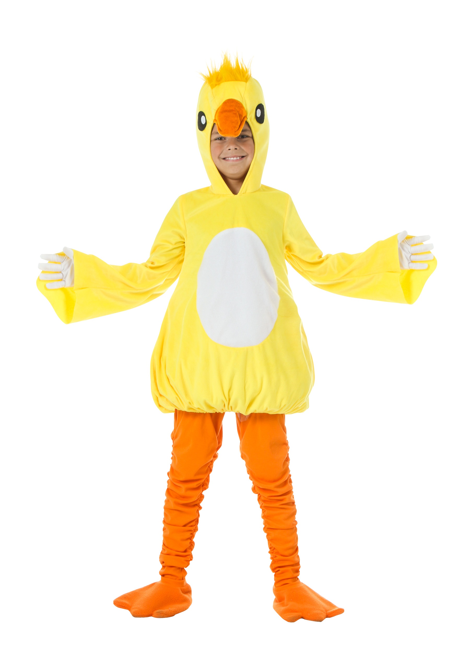 Child Yellow Duck Costume | Kid's Animal Halloween Costumes