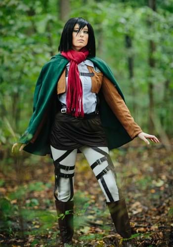 Deluxe Attack on Titan Mikasa Costume | Women's Cosplay Costume