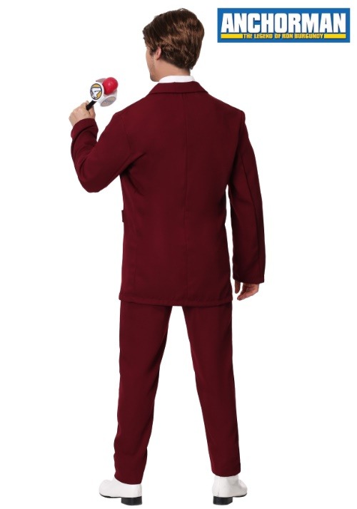 Deluxe Ron Burgundy Costume Suit