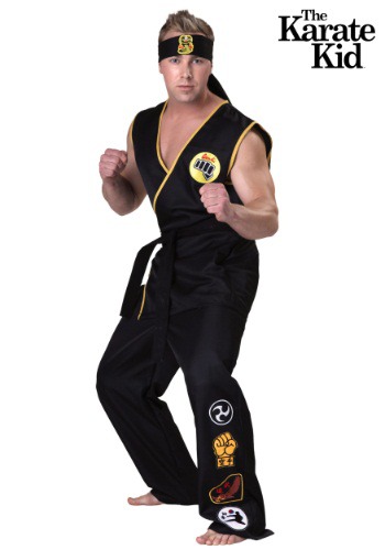 Seasonal Visions Karate Kid Cobra Kai Costume Adult Standard : Target