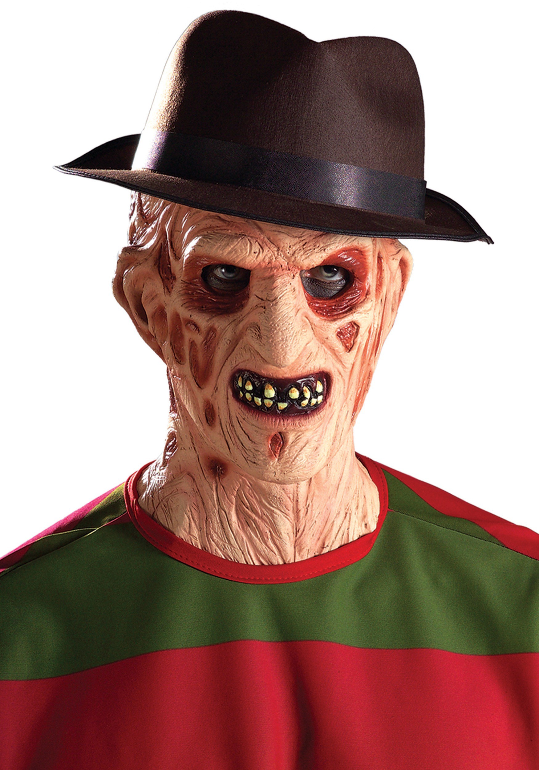 Freddy Krueger Mask A Nightmare on Elm Street Halloween Adult Costume Accessory 