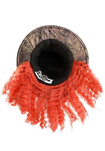 Wonderland Mad Hatter Costume Hat with Hair