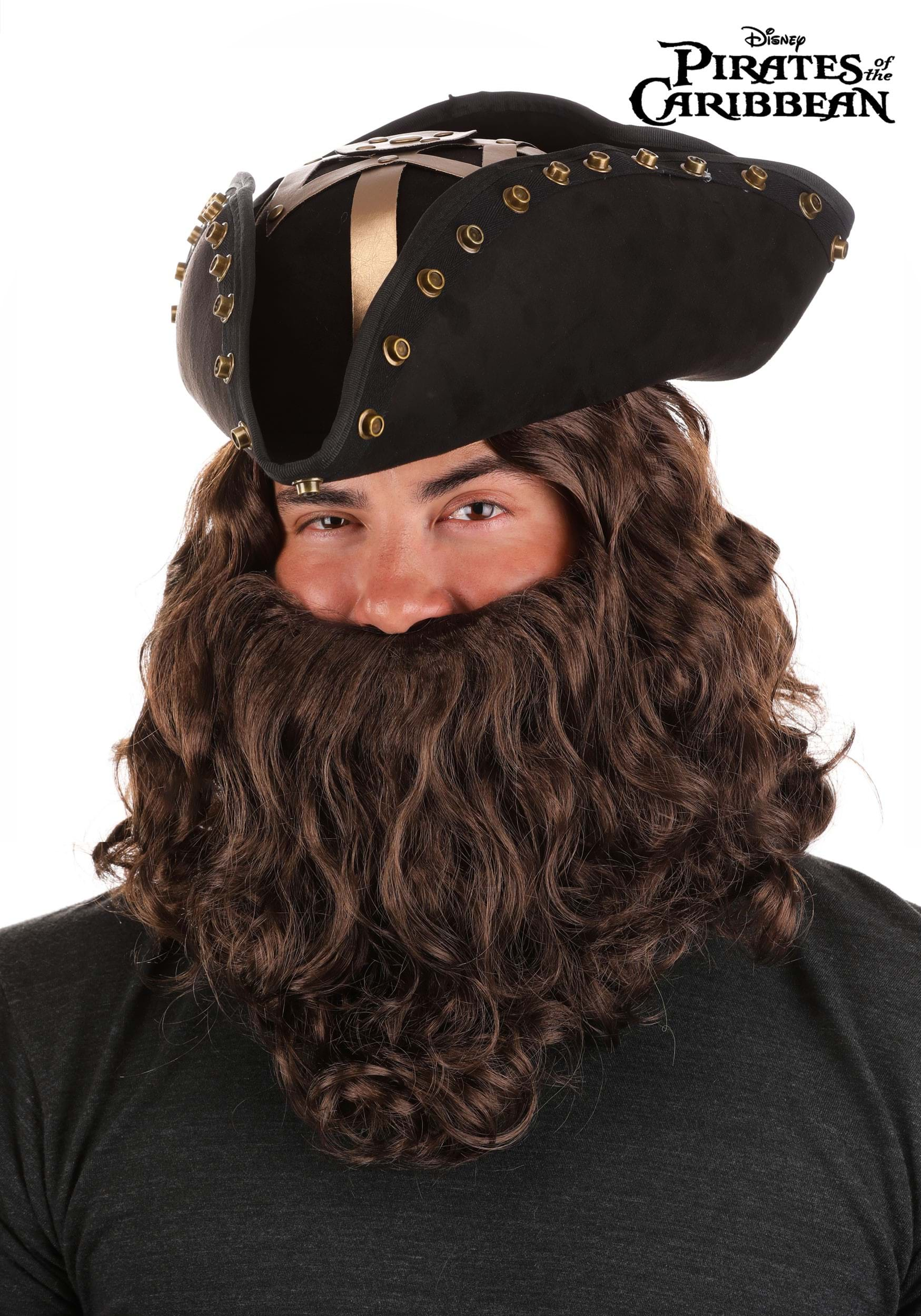 Blackbeard Pirate Costume Hat