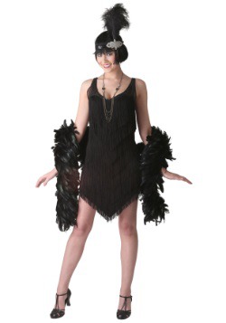 Deluxe Black Flapper Costume