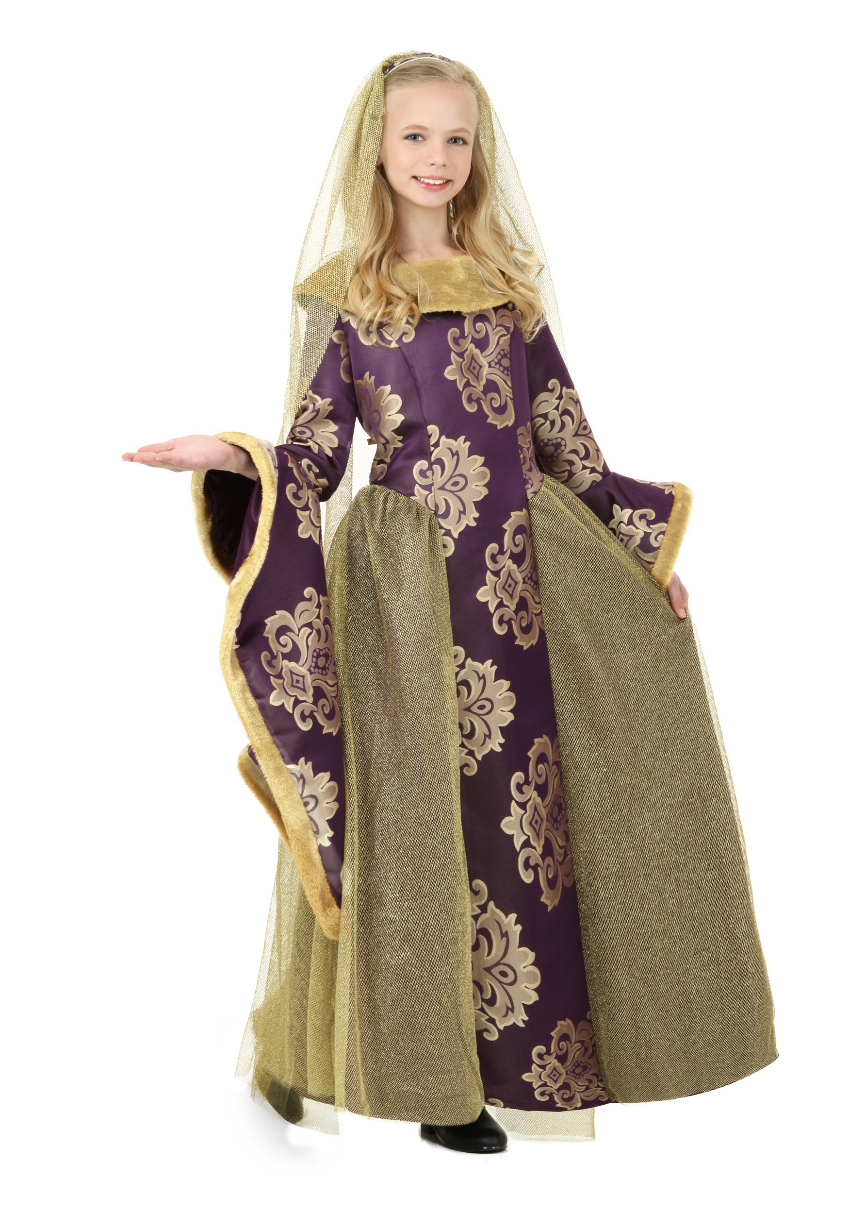 Child Renaissance Queen Costume