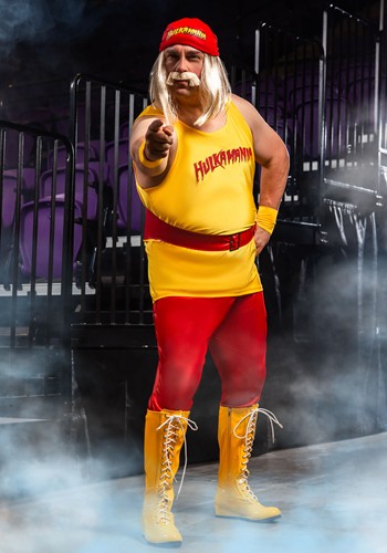 Plus Size Men's WWE Hulk Hogan Costume
