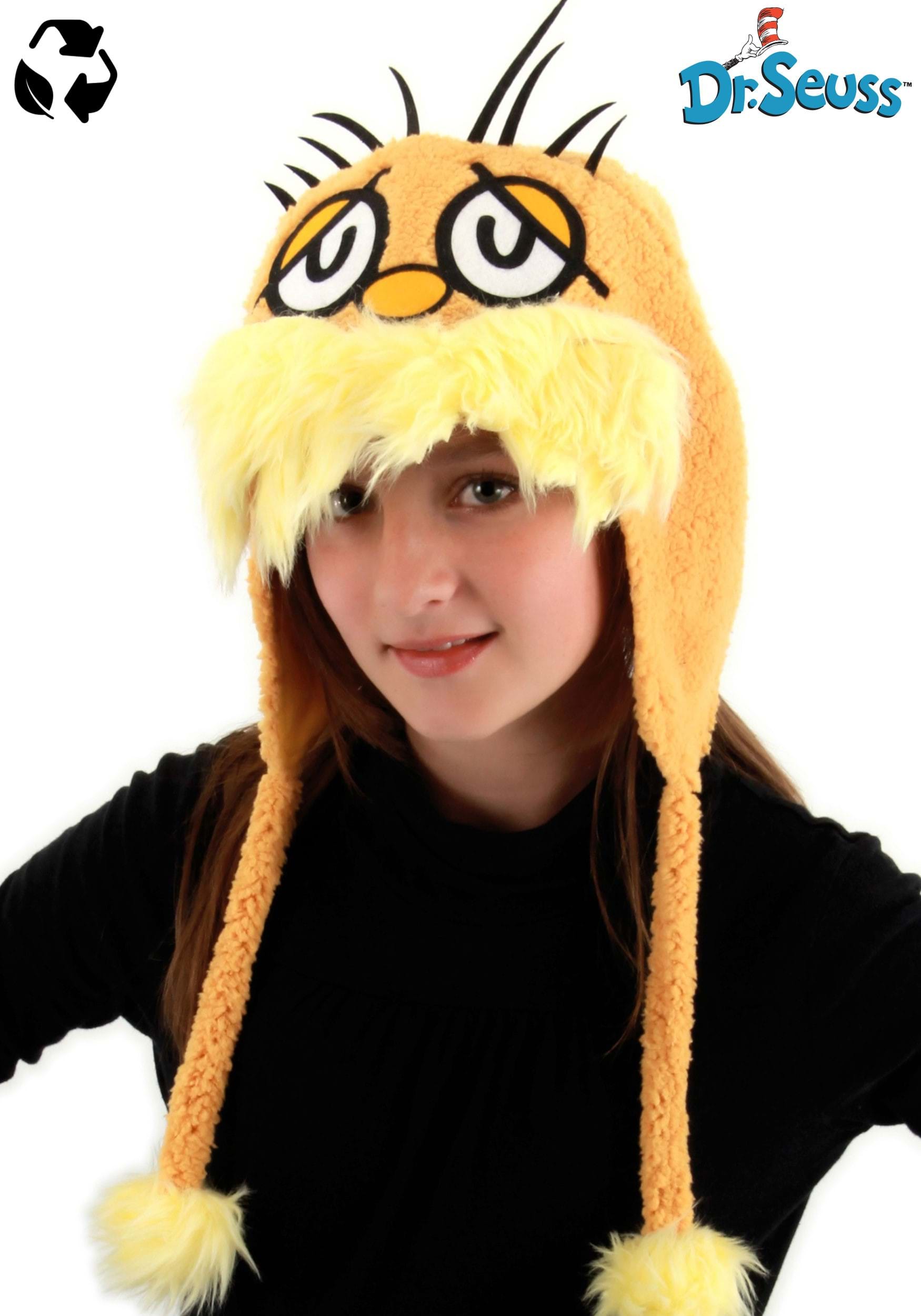 Dr. Seuss Grinch Hoodie Adult Hat - ACCESSORIES - COSTUMES