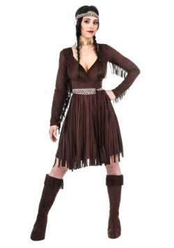 Plus Size Women's Native American Dress