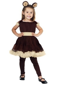 Toddler Girl's Bear Costume cc