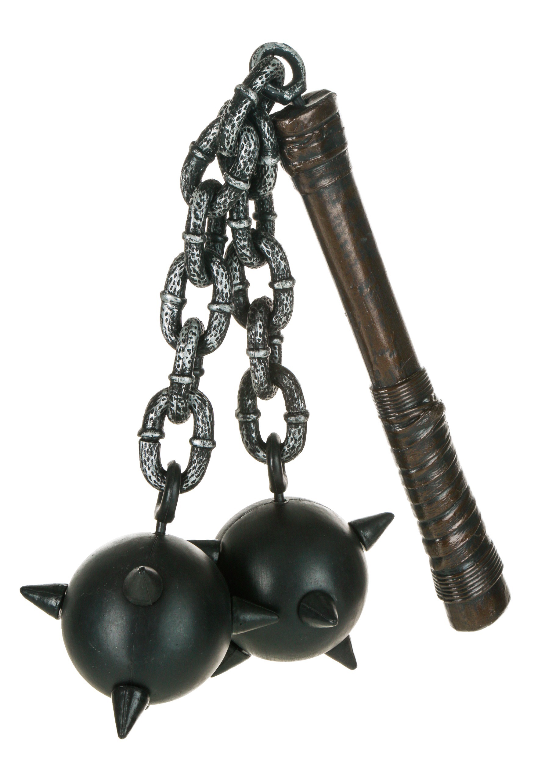 12 HUGE MEDIEVAL MACE W BALL & CHAIN INFLATE NOVELTY play TOY 36 in pretend play 