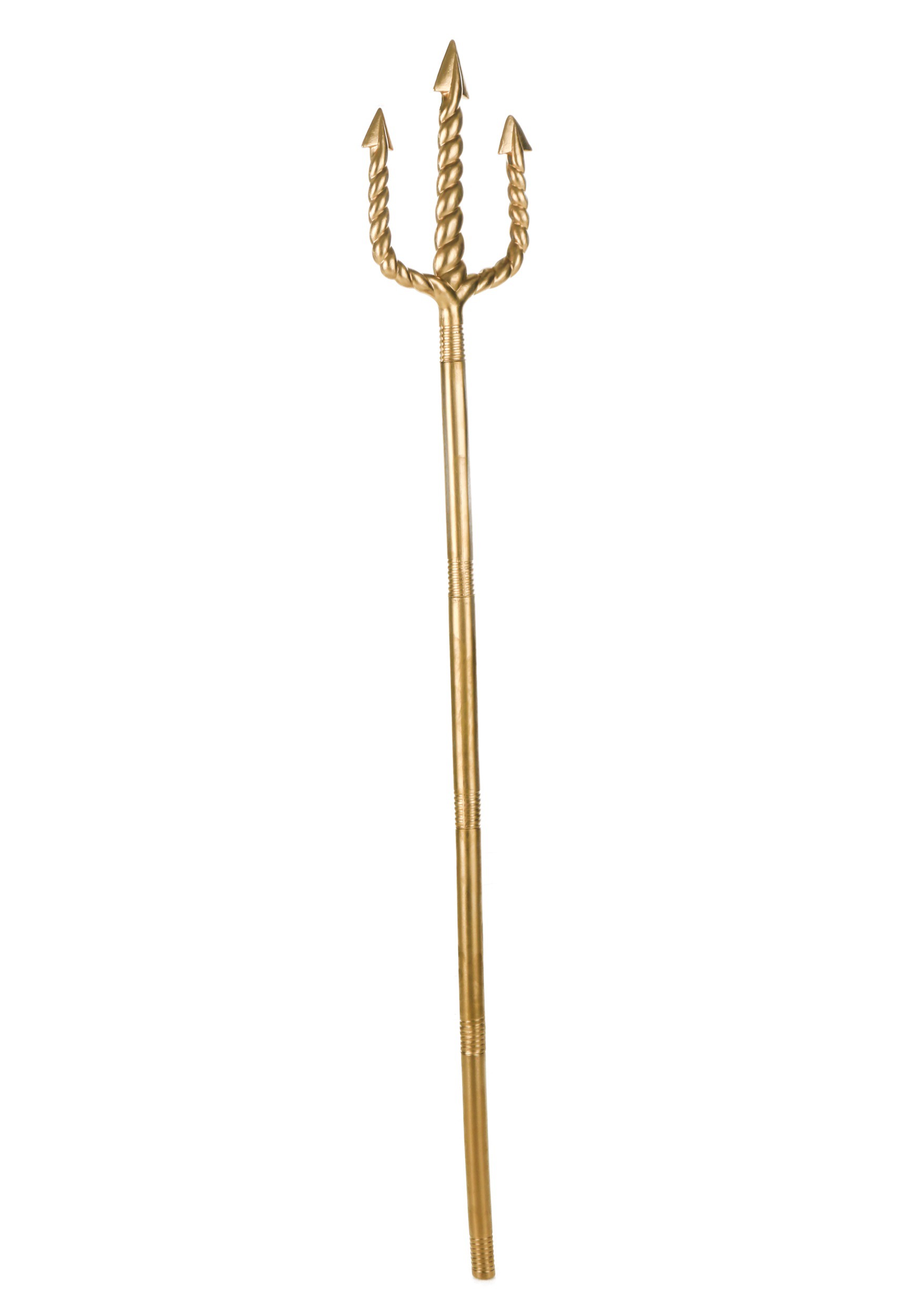 Gold Plastic Trident 60-inch Prop