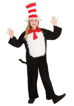 Deluxe Child Cat in the Hat Costume Main UPD