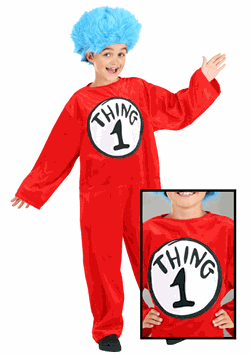 Kids Thing 1 and 2 Costume