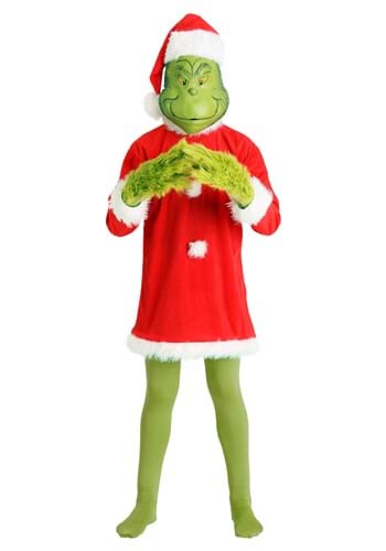 Men's Deluxe Grinch Costume