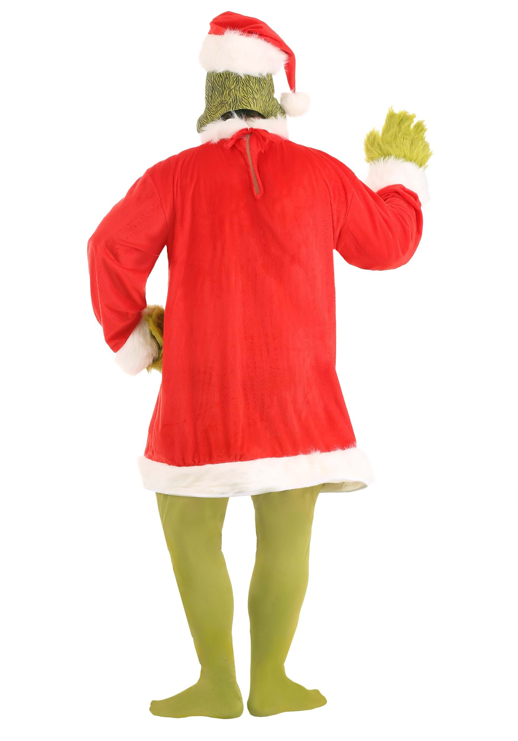 parade Søndag Depression Plus Size Grinch Costume for Adults | Christmas Costume