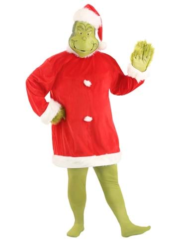 Adult Plus Size Grinch Costume