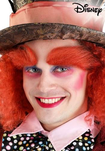 mad hatter wig and eyebrows