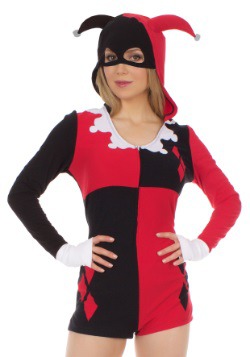Women's Harley Quinn Romper