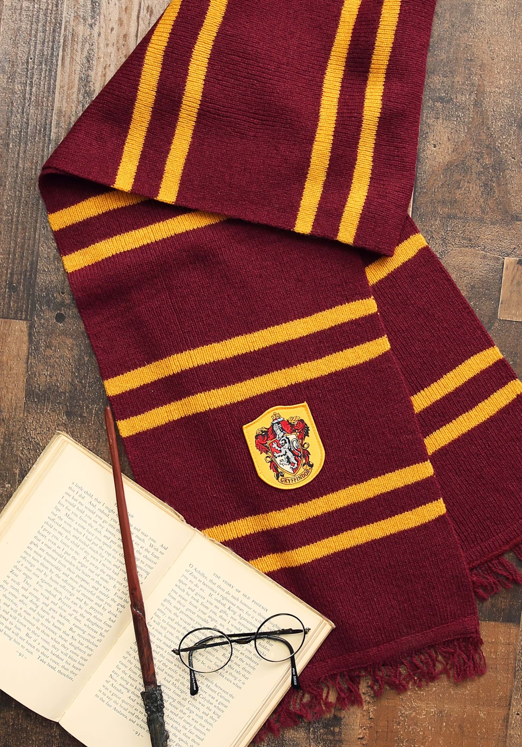Harry Potter Wool Gryffindor Scarf | Harry Potter Accessories