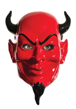 Adult Scream Queens Vacuum Form Devil Mask