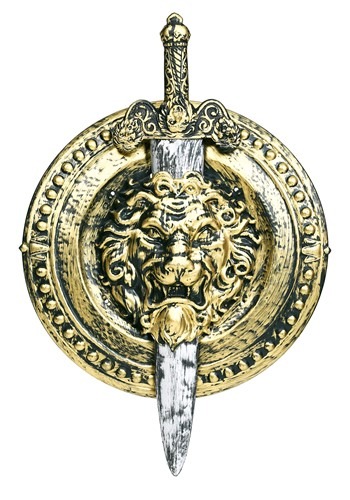 20" Gladiator Shield W/ 29" Sword Set