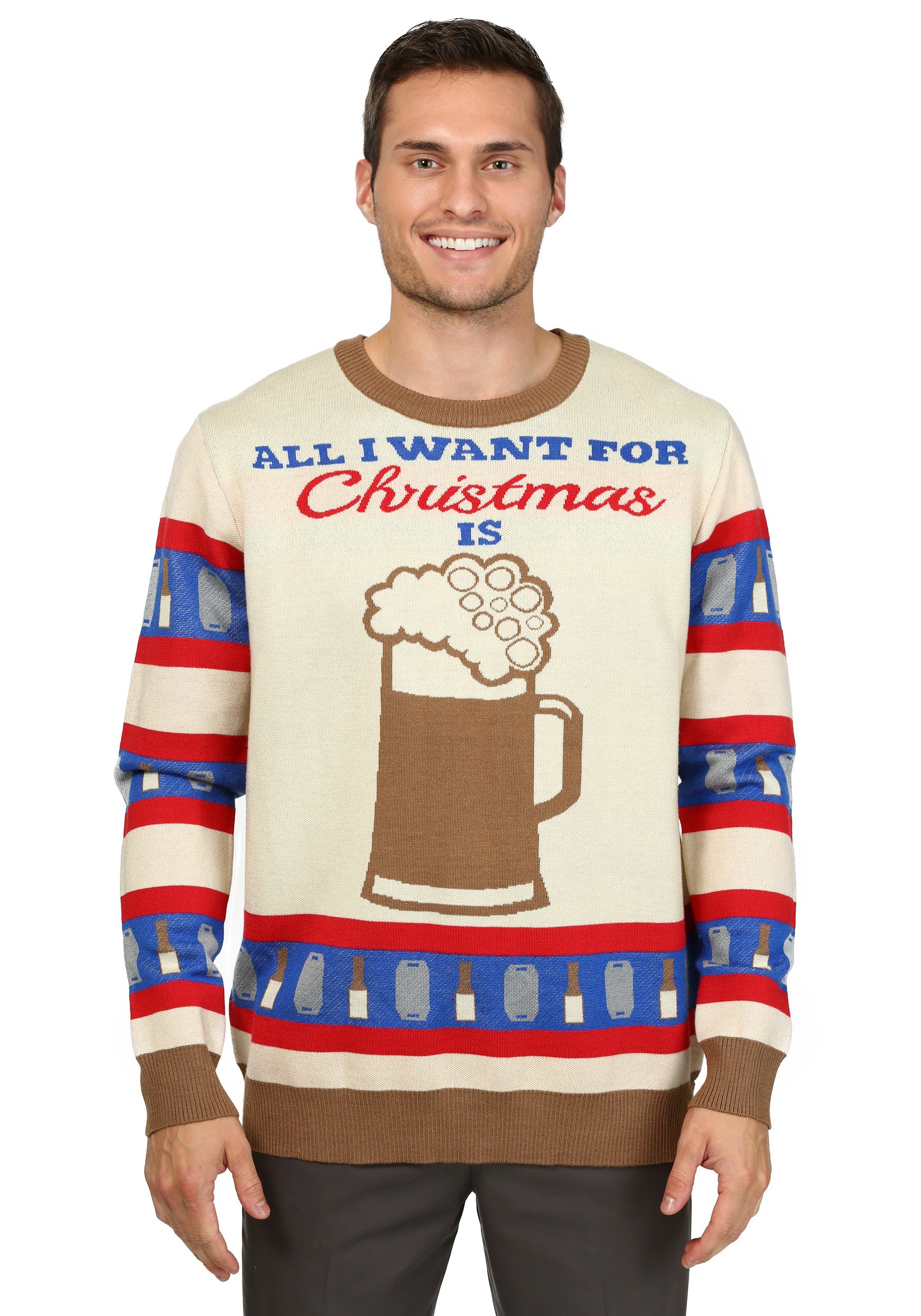 beer christmas sweater