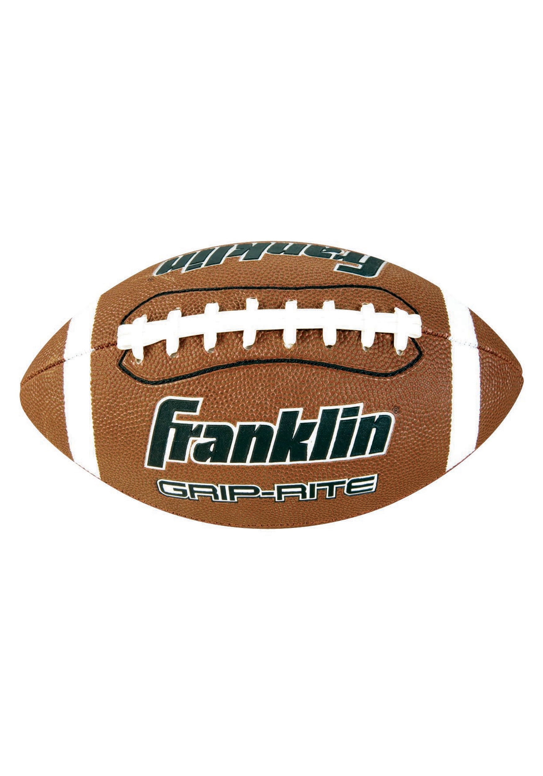 Franklin Sports Grip-Rite 100 Rubber Junior Football Red 