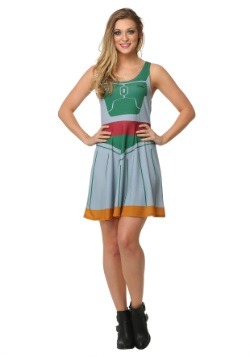 Star Wars Boba Fett A-Line Costume Dress