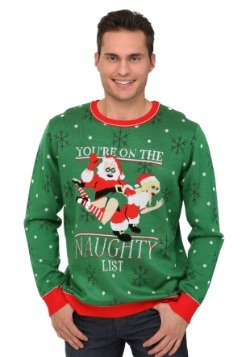 Men's You're On The Naughty List Christmas Sweater