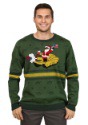 Men's Santa on Tank Christmas Sweater