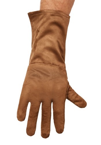 Brown Pirate Gloves for Adults