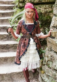 Tween Girl Pirate Costume