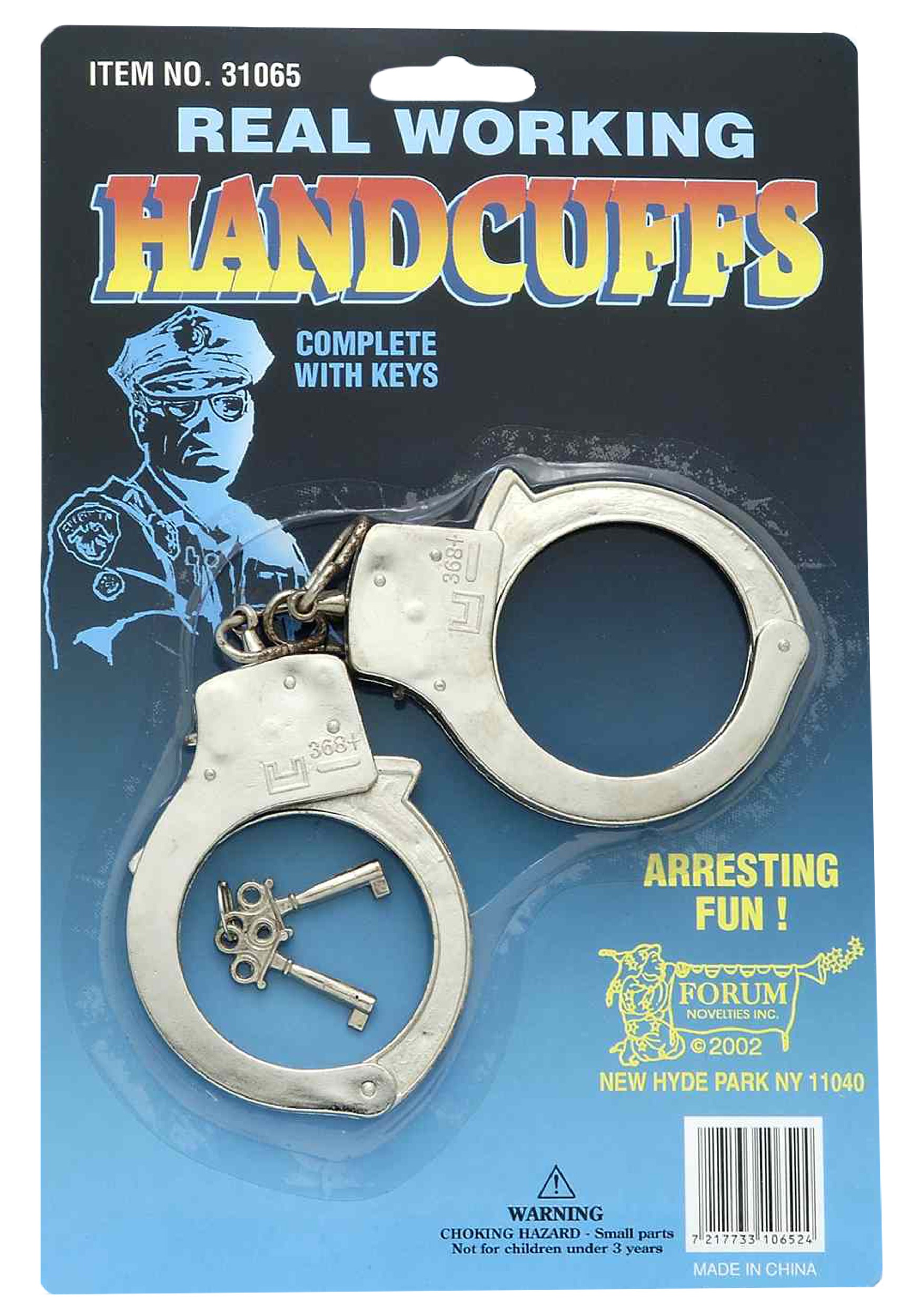 a pair of cuff, Lpli 2171-kids toy-police set contains 