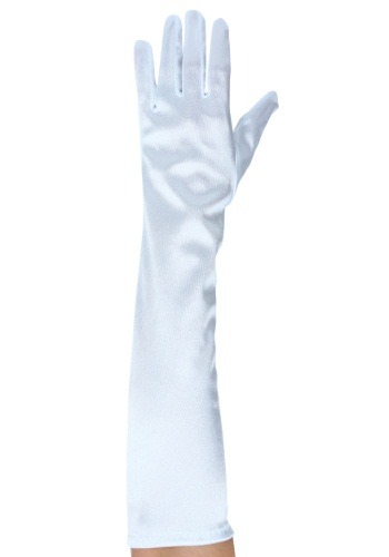 Adult Short White Gloves Halloween Costume Gangster Robber Magician Womens  Mens