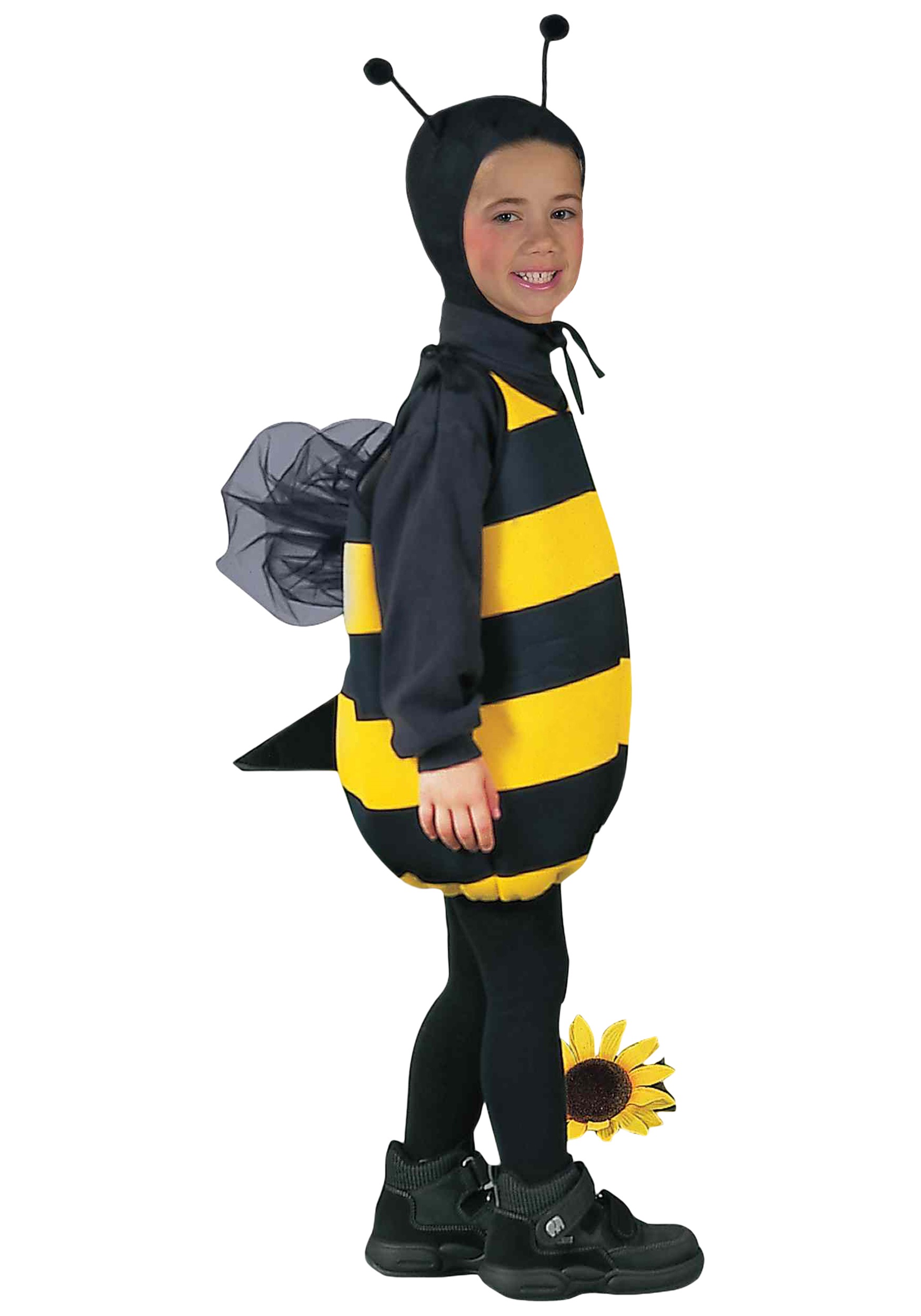 Forum Novelties Honey Bee Child Costume, Black/Yellow, S