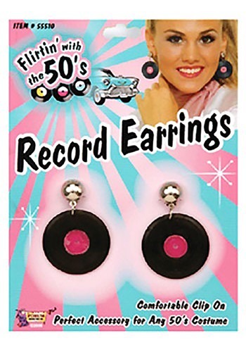 Record Earrings