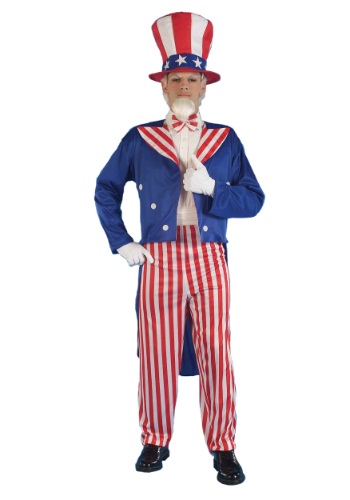 homemade uncle sam costume