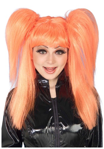 Orange Cosplay or Clown Wig - Custom Wig Company