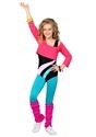 Child 80's Workout Girl Costume