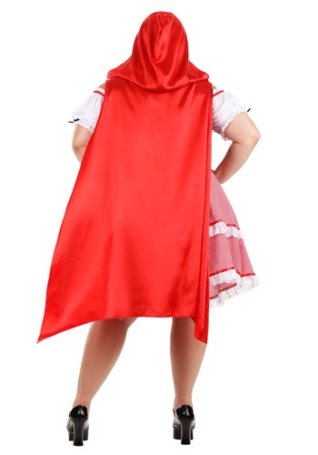 Plus Size Knee Length Red Riding Hood Costume | Storybook Costumes