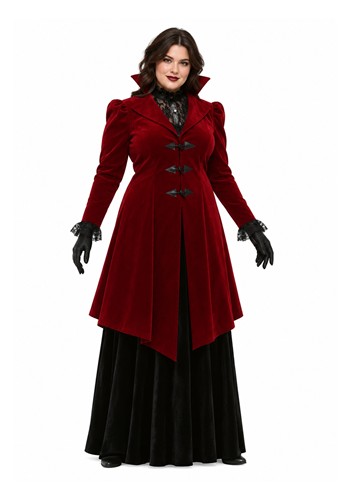 Plus Size Delightfully Dreadful Vampiress Costume for Women